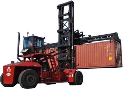 patio de maniobras sia manzanillo grupo macias patio contenedores Cargador frontales